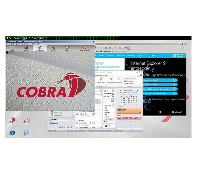 Software ingrandente per computer Cobra Zoom